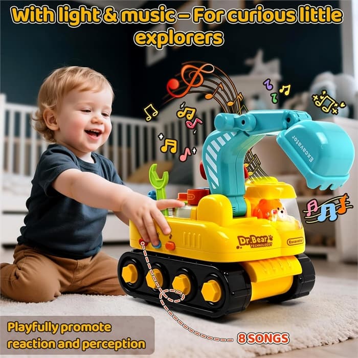 Конструктор Электрический экскаватор 6232