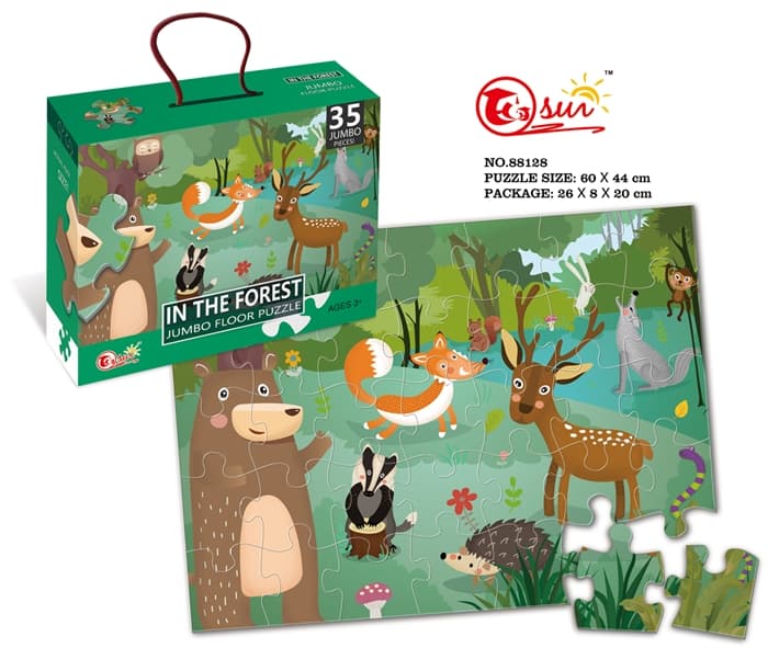 Пазл напольные 35 элементов In the forest 88128