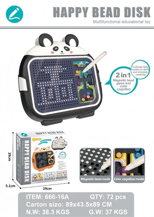 Магнитный планшет Панда 666-16A