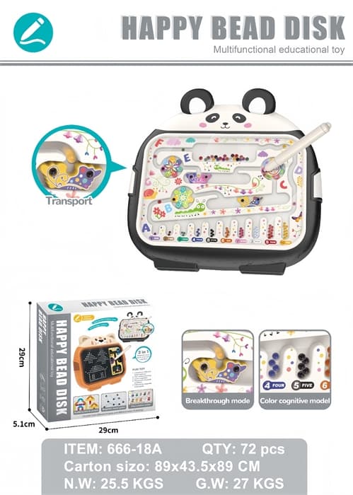 Магнитный лабиринт Панда 666-18A