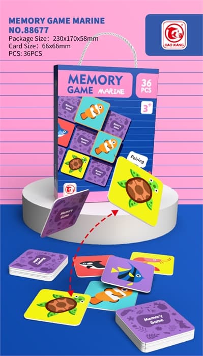 Детская игра "Мемори" для развития памяти 88677