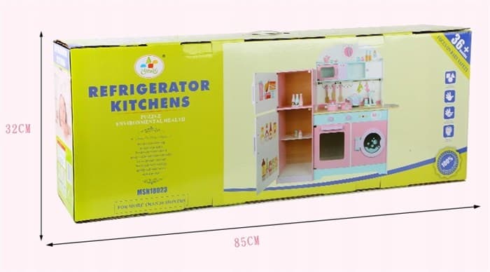 Кухня с холодильником MSN18023