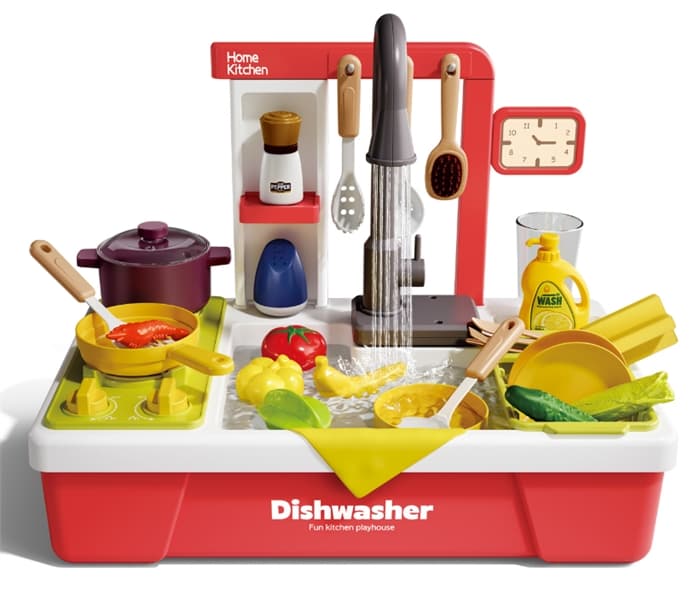 Кухня детская игровая мойка с водой 889-382