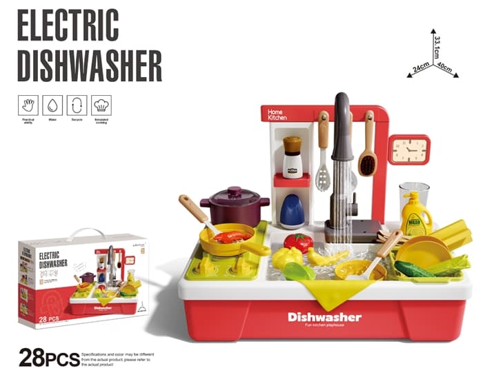 Кухня детская игровая мойка с водой 889-382