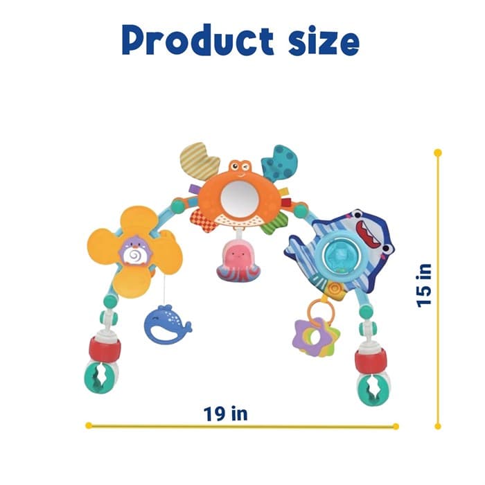 Дуга-трансформер для кроватки/коляски HE0315