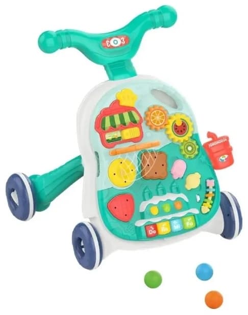 Развивающий центр Ходунки-каталка 2 в 1 HE0814