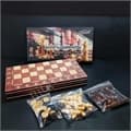 Шахматы деревянные 3 в 1. Wooden W7703H Мал.