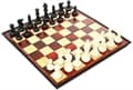 Шахматы магнитные 3 в 1. Brown 47710 Сред.