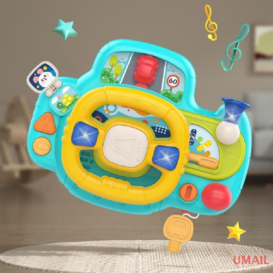 Развивающая игрушка Музыкальный руль HE0541
