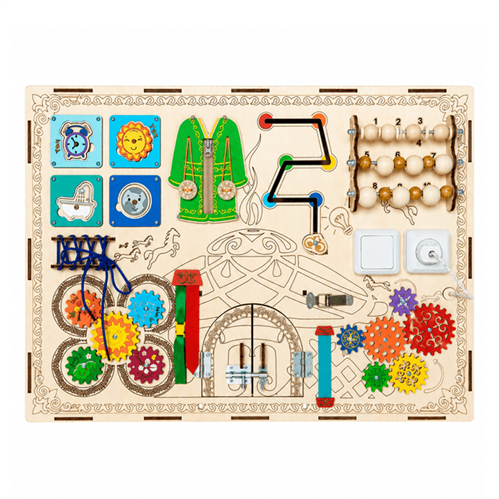 Бизиборд "Qazaqboard" 70*50