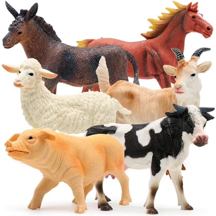 Набор фигурок домашних животных Farm animal
